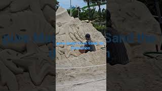 Building those sand castles on Royal Caribbean's private island Coco Cay #love #sun #surf