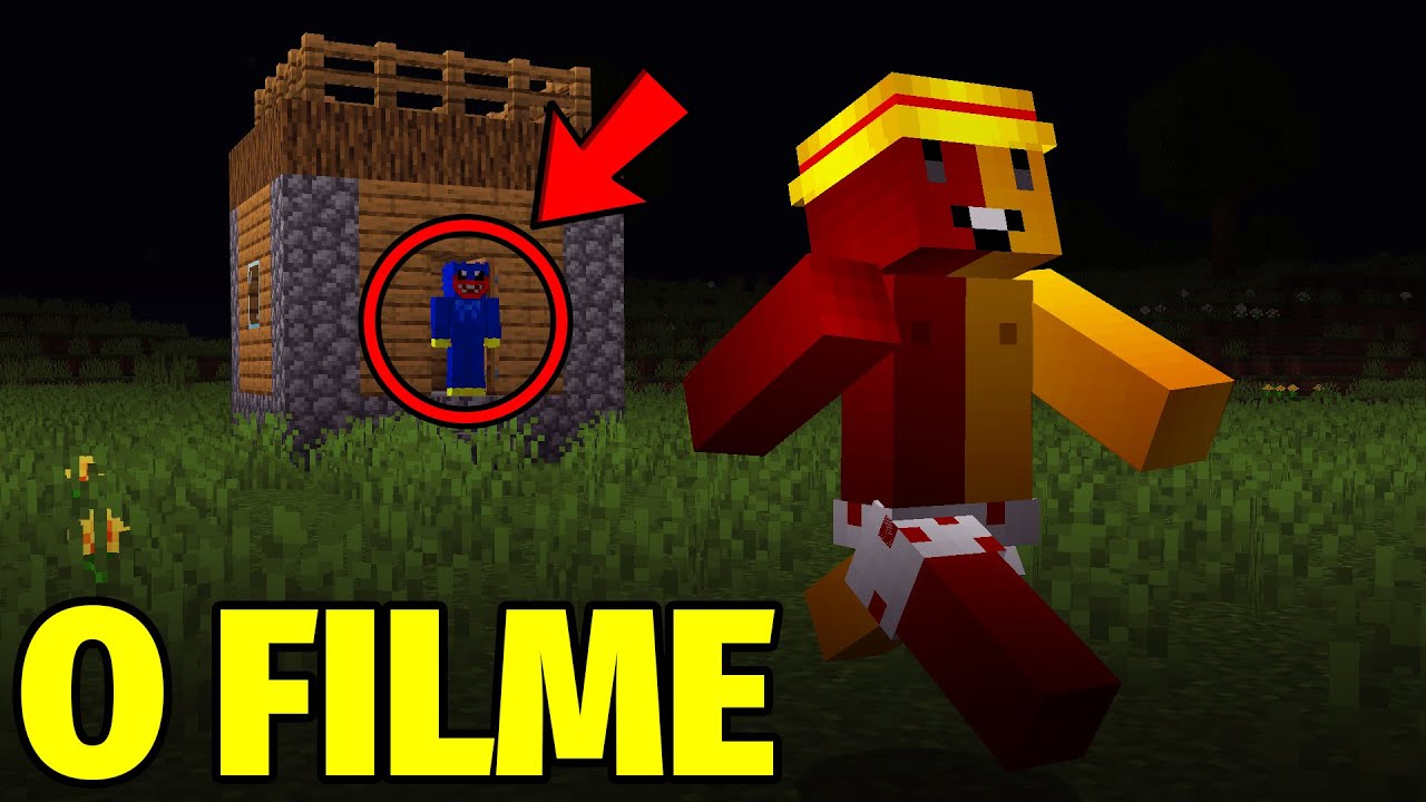 Sobrevivi com o HUGGY INVASOR MISTERIOSO no Servidor - O FILME