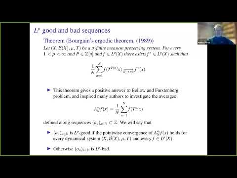 Polynomial Progressions in Topological Fields and Their Applications to Pointwise... - Mariusz Mirek