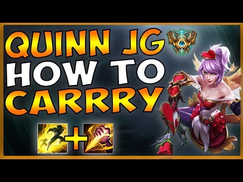 Quinn JG Carrying 3 Losing Lanes | 81% Kill Participation To Make An INSANE Comeback!