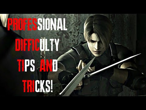 Resident Evil 4 Professional Difficulty Tips Tricks & More! RE4 Professional Mode!