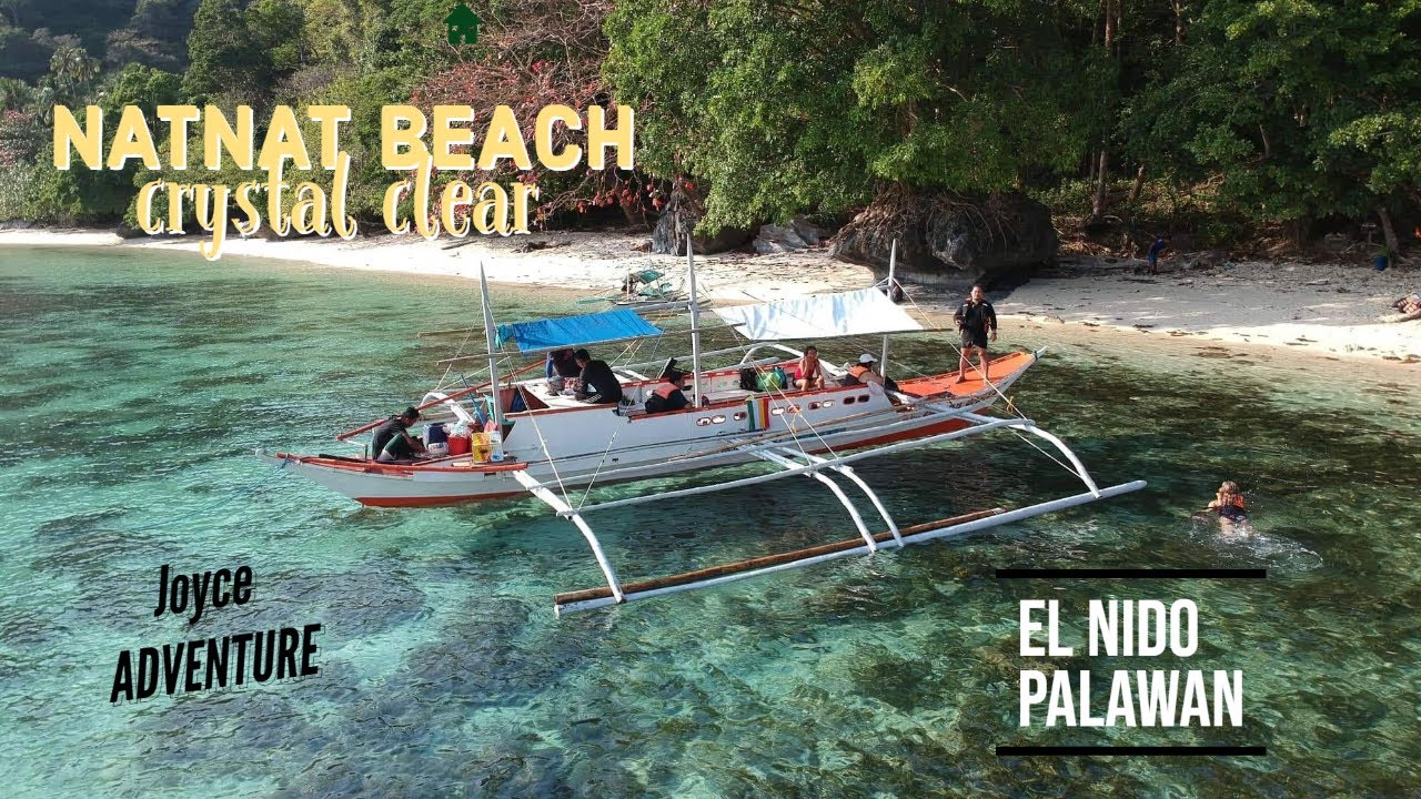 Experience the captivating panorama of Natnat Beach.