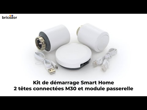 Kit de démarrage 2 têtes connectées M28/M30 et passerelle - Smart Home COMAP
