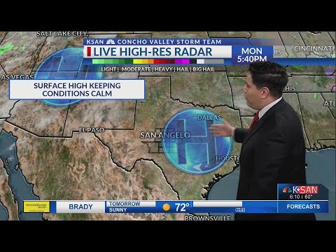 KSAN Storm Team 6pm Update - Monday December 2, 2019