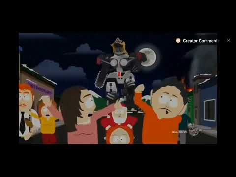 Manbearpig vs satan vs hair robot dinosaur