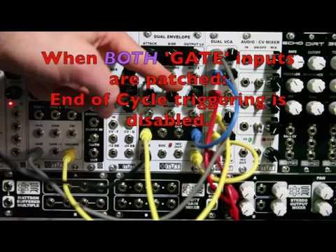 Synthrotek MST Dual Envelope Module Stereo Ping Pong Eurorack Demo