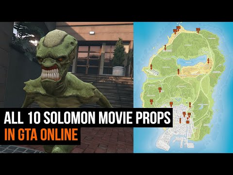 GTA Online Solomon Movie Props | ALL 10 LOCATIONS