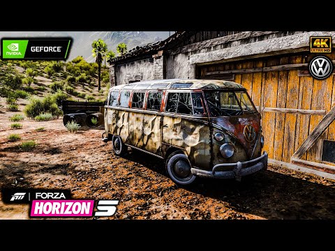 REBUILDING A 1963 VOLKSWAGEN TYPE 2 DE LUXE | FORZA HORIZON 5 | GAMEPLAY