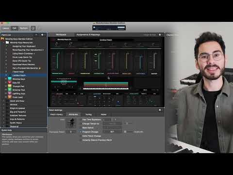 Worship Keys Patch Combiner - Build Your Own MainStage Patches!
