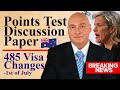Australian Immigration News 27th April. The New Points Test is coming soon! & 485 Visa Age Disaster