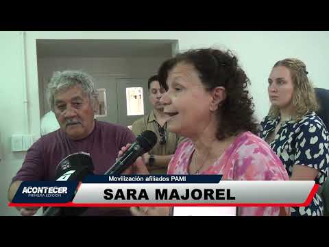 Marcos Juárez: Reclamo de los afiliados a PAMI en el municipio local