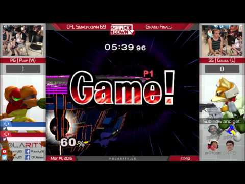 CFLS69 - PG | Plup (Sheik/Samus) vs SS | Colbol (Fox) - Grand Finals