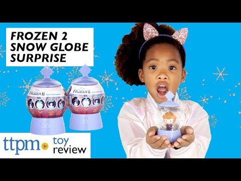 frozen 2 glitter globe