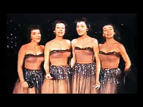 The Chordettes  “Mr. Sandman” (Colorized)