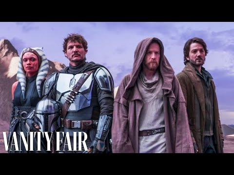 Star Wars Vanity Fair Cover Shoot with Pedro Pascal, Ewan McGregor, Rosario Dawson & Diego Luna