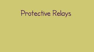 preview picture of video 'Protection relay_power system protection_electrical videos_latest update 2018'