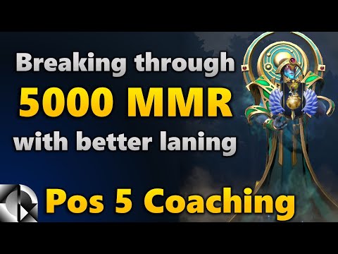 Coaching: How to get to 5K as a hard support | Dota 2 7.28c