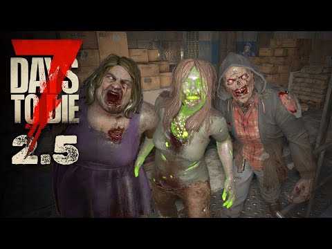 Was für ein Keller | Backpacker #30 | 7 Days to Die 2.5 Survival Revival | Linux