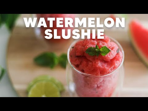 watermelon slushie