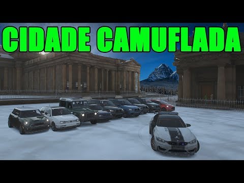 UM MONGOLOIDE NO CIDADE CAMUFLADA - FORZA HORIZON 4 GAMEPLAY