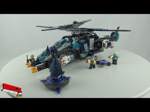 LEGO Agents set 70170 UltraCopter vs. AntiMatter - Speed Build