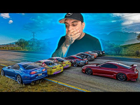 SÓ VALE SUPRA NO RACHÃO DA RODOVIA - FORZA HORIZON 5 GAMEPLAY 4K