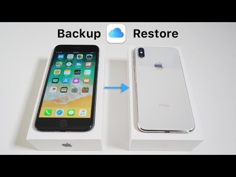 How to Backup Your Old iPhone and Restore to iPhone X, Xr,  Xs, and Xs Max Video