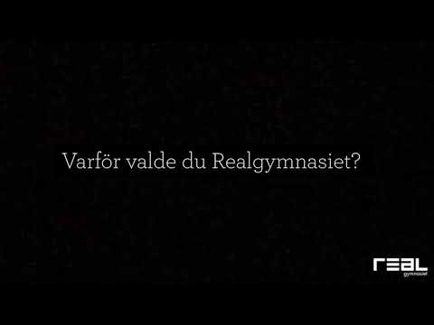 Varför valde du Realgymnasiet?