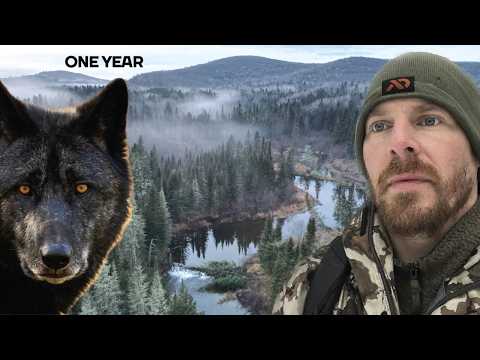 |YEAR ONE| Building a Log Cabin + Homestead in the Wild