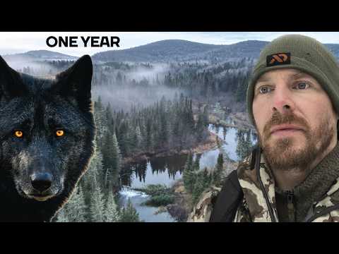 ONE YEAR SOLO: Building a Log Cabin & Homestead in the Wild