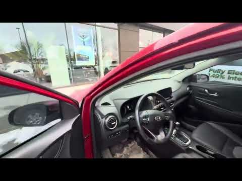 2020 Hyundai Kona 2.0L Luxury AWD in Red for sale at Finch Hyundai in London, ON