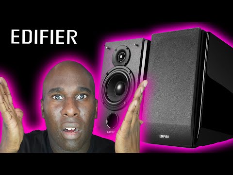Edifier R1850DB - 2.0 Book Shelf Speakers Black image 2