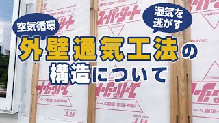 外壁通気工法の構造について