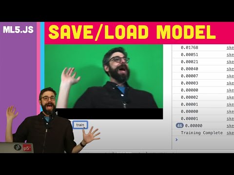 ml5.js: Save/Load Model