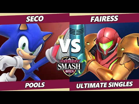 Virtuocity 2022 - Seco (Sonic) Vs. Fairess (Samus) SSBU Ultimate Tournament
