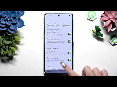 MOTOROLA Edge 70 – Find Gboard Text Correction Options
