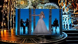 HD Lady Gaga&#39;s flawless Sound of Music Tribute   2015 Oscar Awards Night surround sound