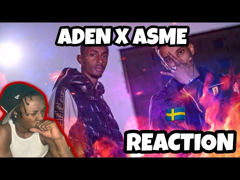 AMERICAN REACTS TO SWEDISH DRILL RAP! Aden X Asme - Starta vågen (ENGLISH LYRICS)