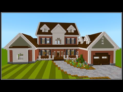 Brandon Stilley Gaming - Minecraft: Large Traditional House Tour 5