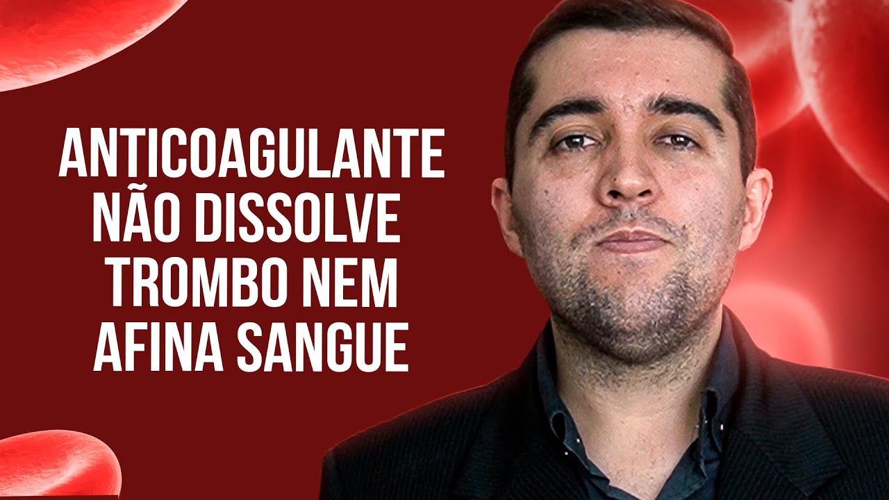 Não seja enganado sobre os anticoagulantes. Descubra alguns mitos sobre remédios para trombose.
