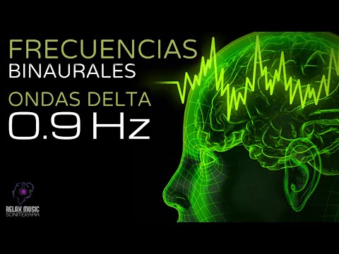 Binaural Sound Therapy with Delta Waves 0.9 Hz - Pure Tone - Miraculous and Healing Tones