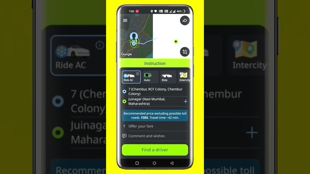 inDriver cab booking