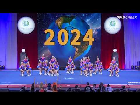 The Stingray Allstars Orange - Finals [2024 The Cheerleading Worlds] WITH SOUND