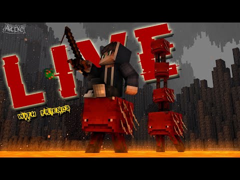 The White Death Gaming - Minecraft Pocket Edition Live | Minecraft Live Hindi | Live with Friends | Minecraft Multiplayer