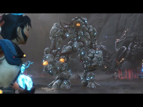 Kena: Bridge of Spirits - Stone Guardian Boss Fight 4K