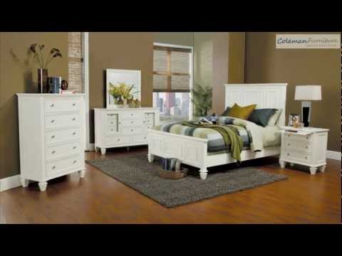 coaster sandy beach dresser white Coaster Furniture Sandy Beach 201304 Dresser Mirror main image 0