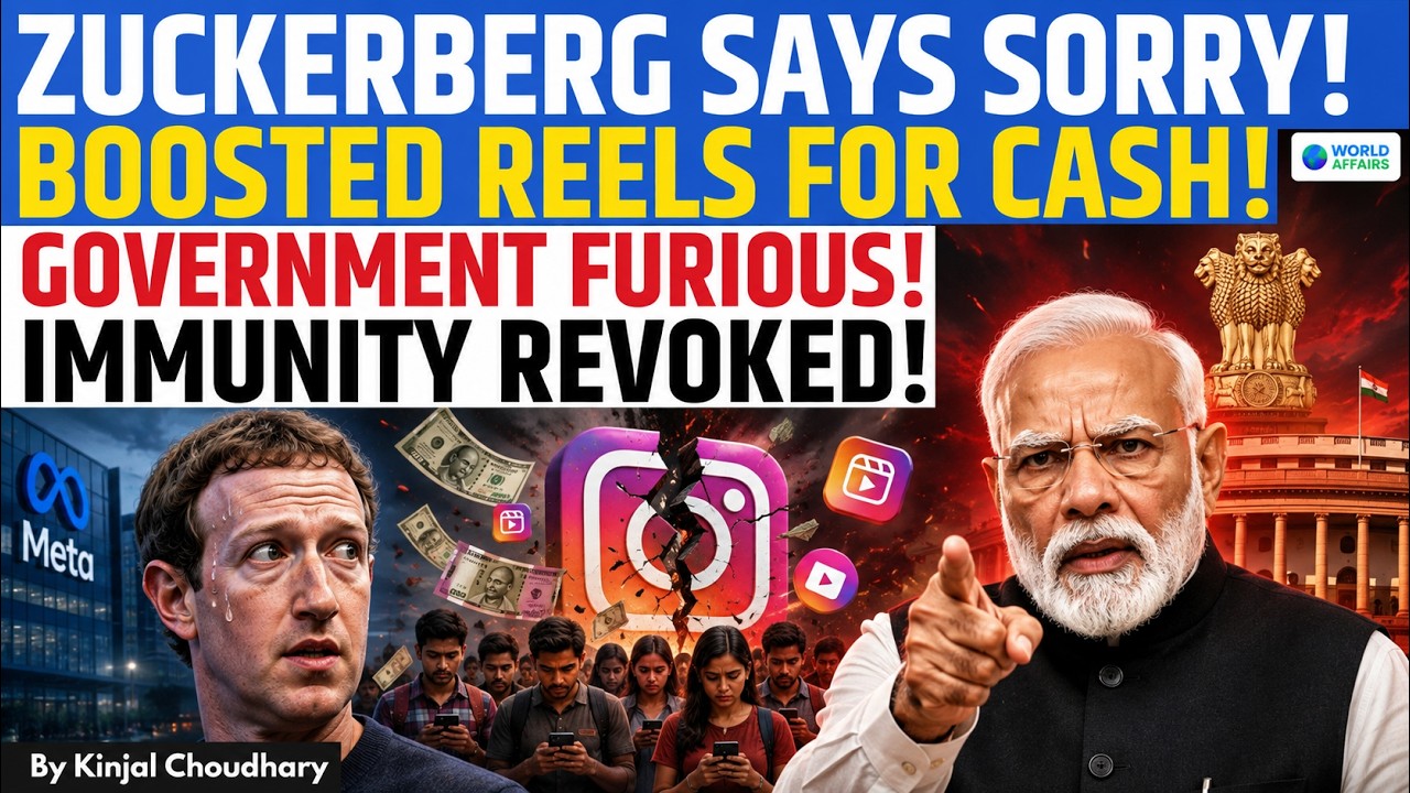 BIGGEST Blow To META - Intermediary Status Revoked! Zuckerberg Apologizes! Paid Campaign? | Kinjal