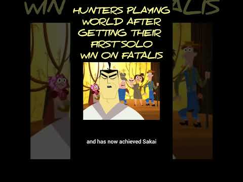 Fatalis CHANGES a Hunter #shorts #memes #monsterhunter #monsterhunterworld #mhw #samuraijack
