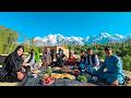 Afghan Village Family Feast Traditional Food In The Heart Of The Mountains