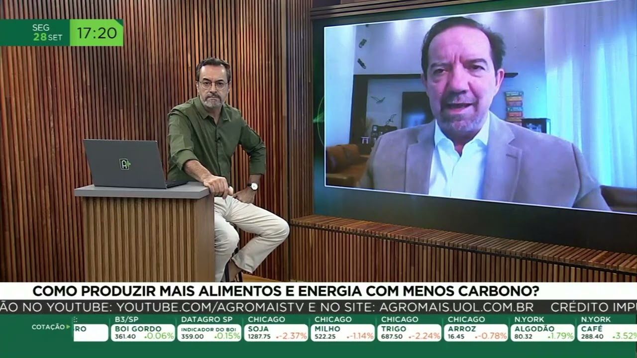 Como produzir mais alimentos e energia com menos carbono?
